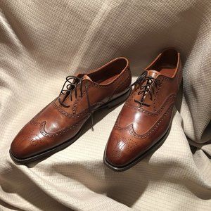 Crockett & Jones Oxford brown leather shoes, Clifford, England, 11.5